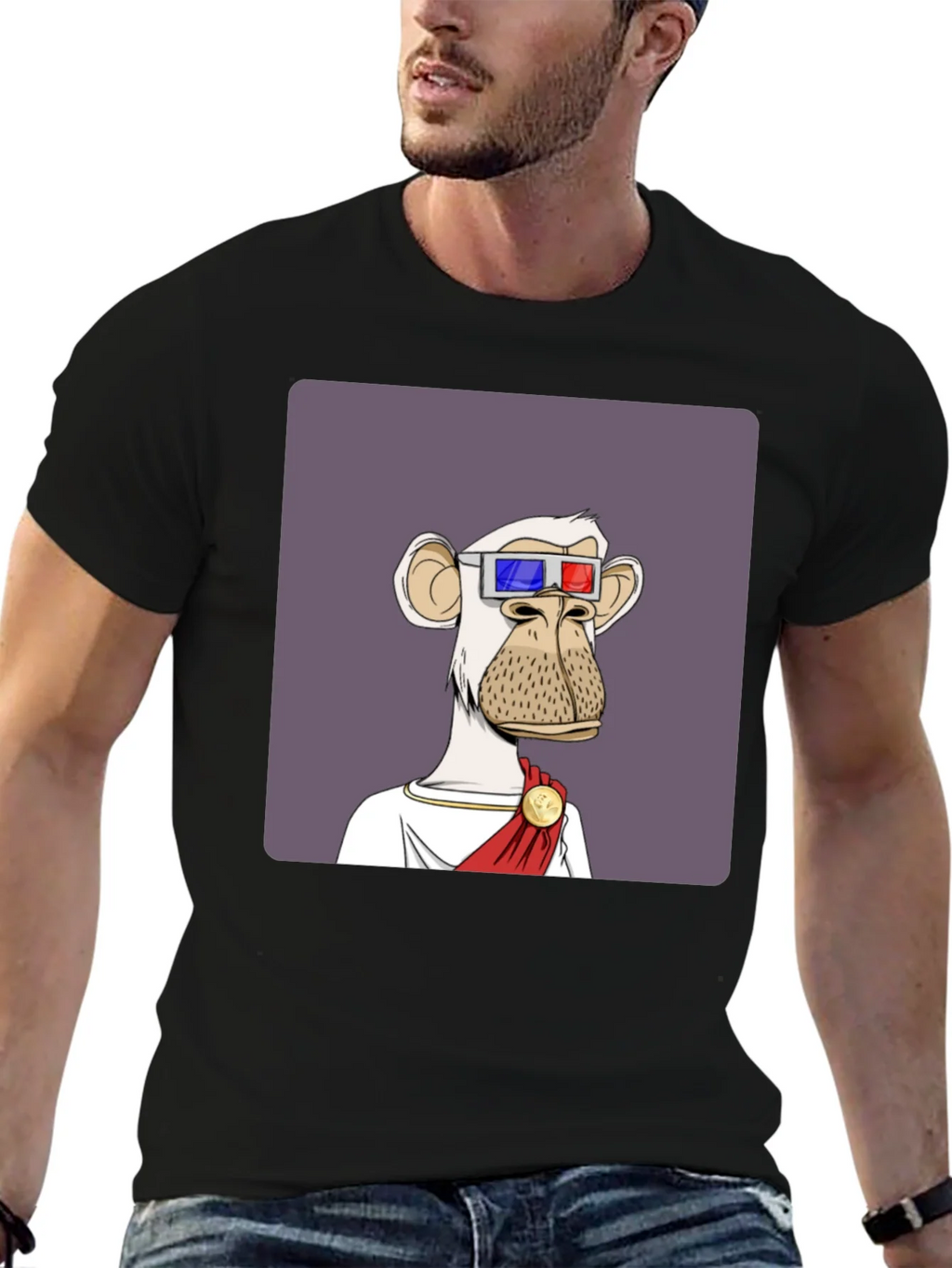 Bored Ape NFT Graphic T-Shirt product image 6