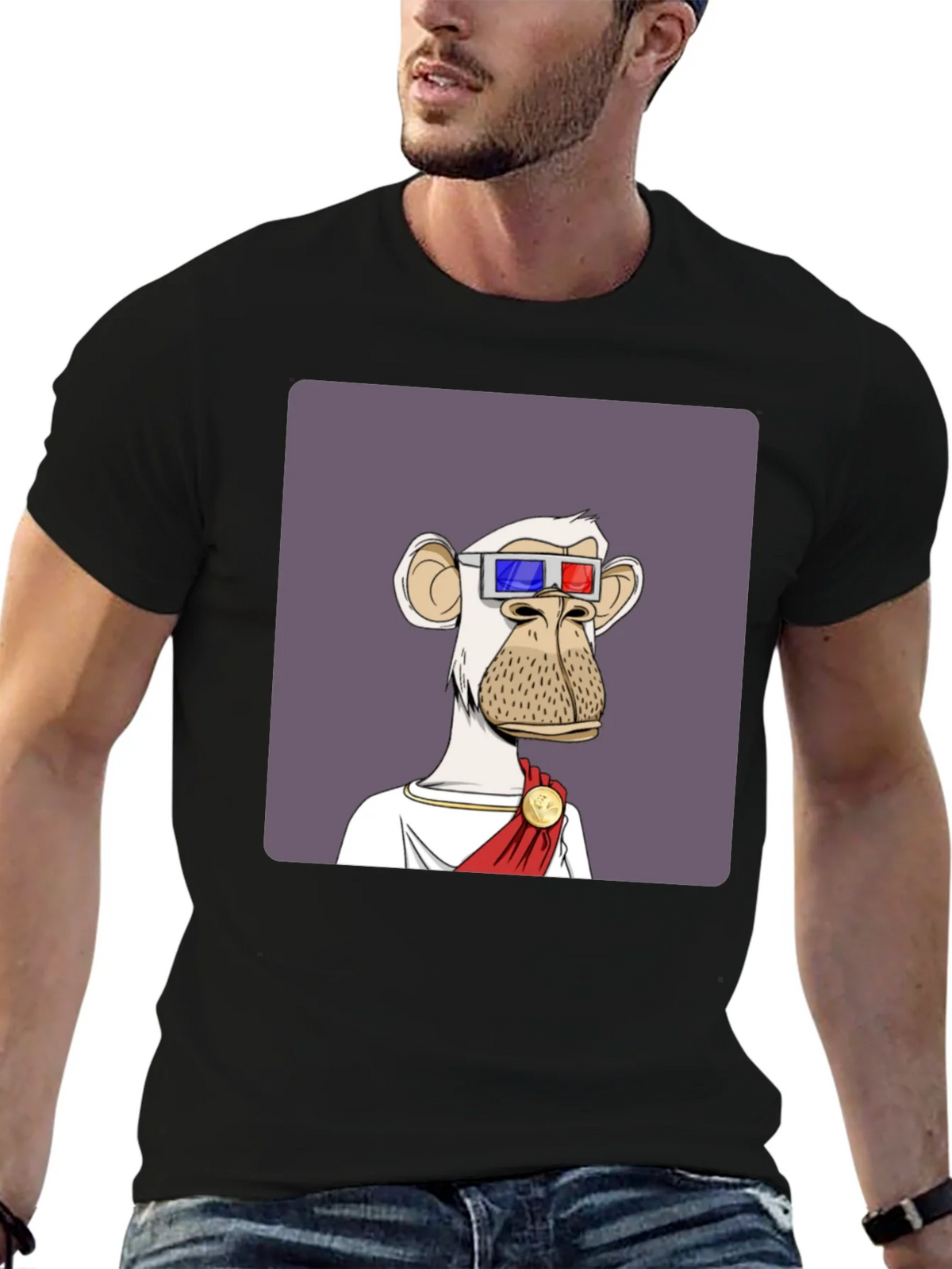 Bored Ape NFT Graphic T-Shirt product image 6