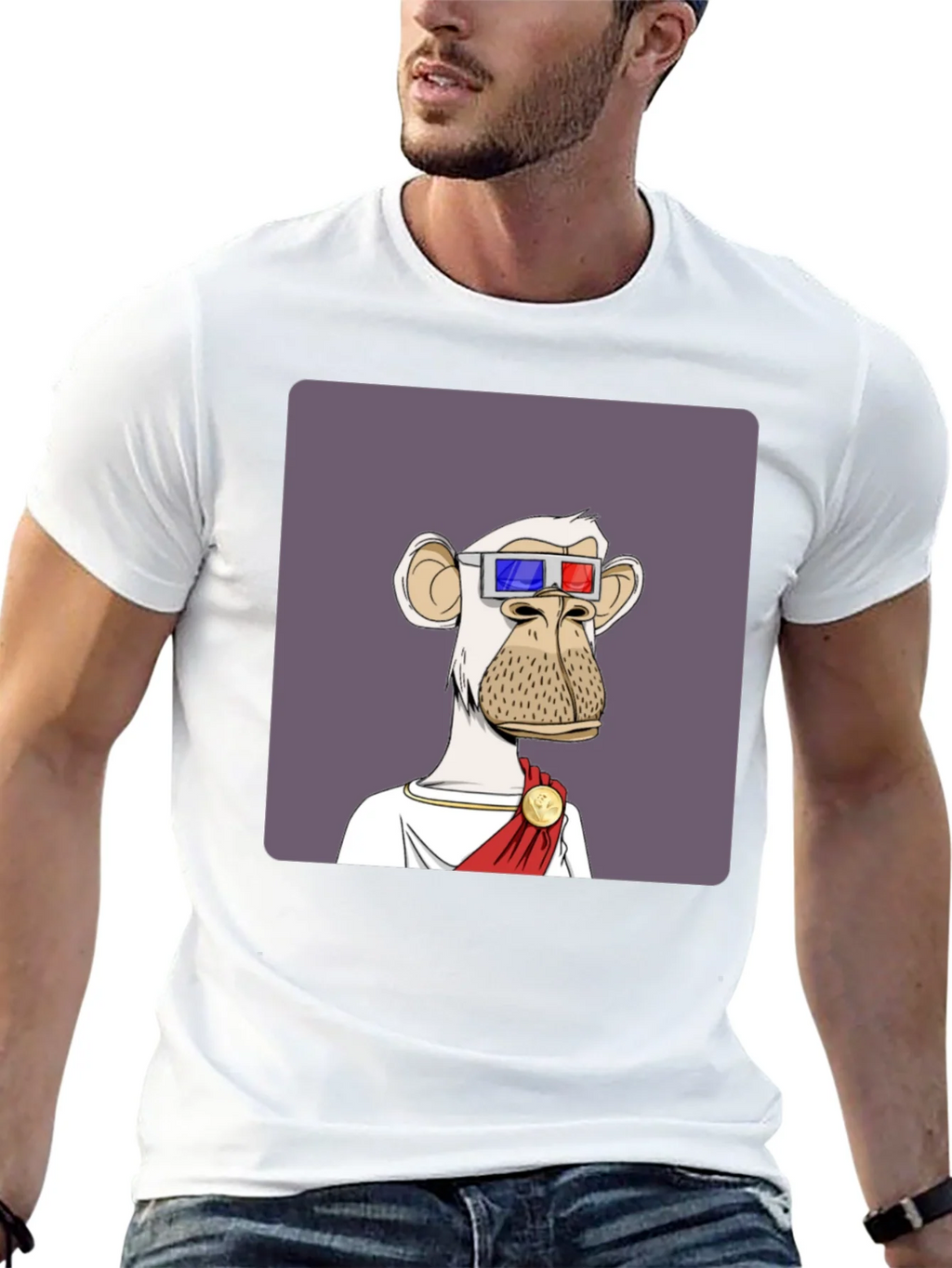 Bored Ape NFT Graphic T-Shirt product image 11