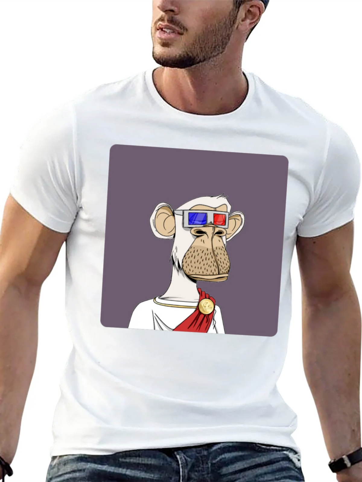 Bored Ape NFT Graphic T-Shirt product image 11