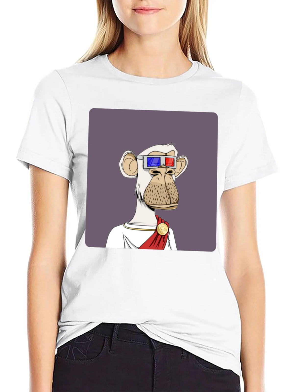 Bored Ape NFT Graphic T-Shirt product image 7