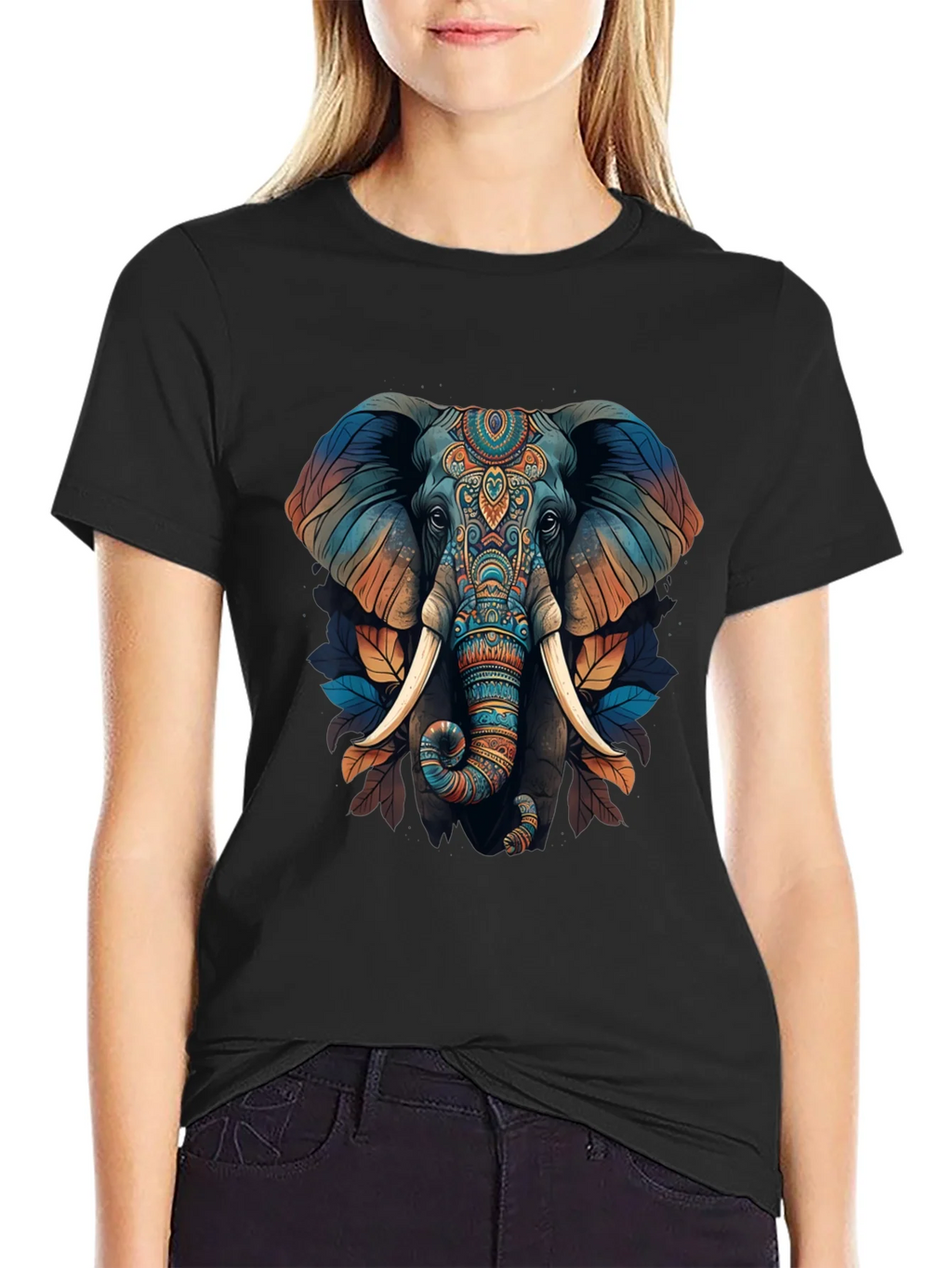 Elephant Graphic Print T-Shirt - Stylish Mens Tee product image 2