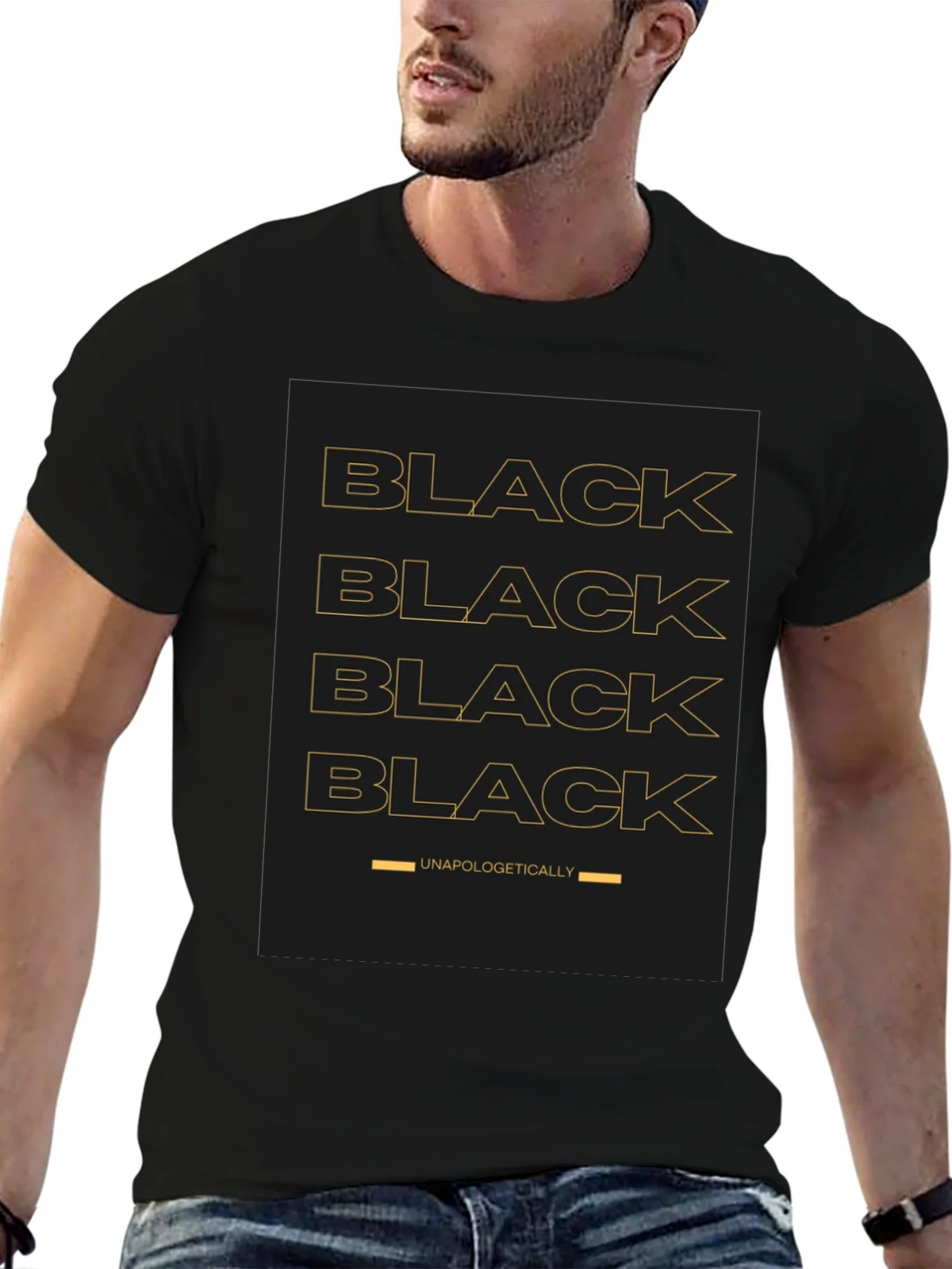 Unapologetically Black Graphic Tee product image 6