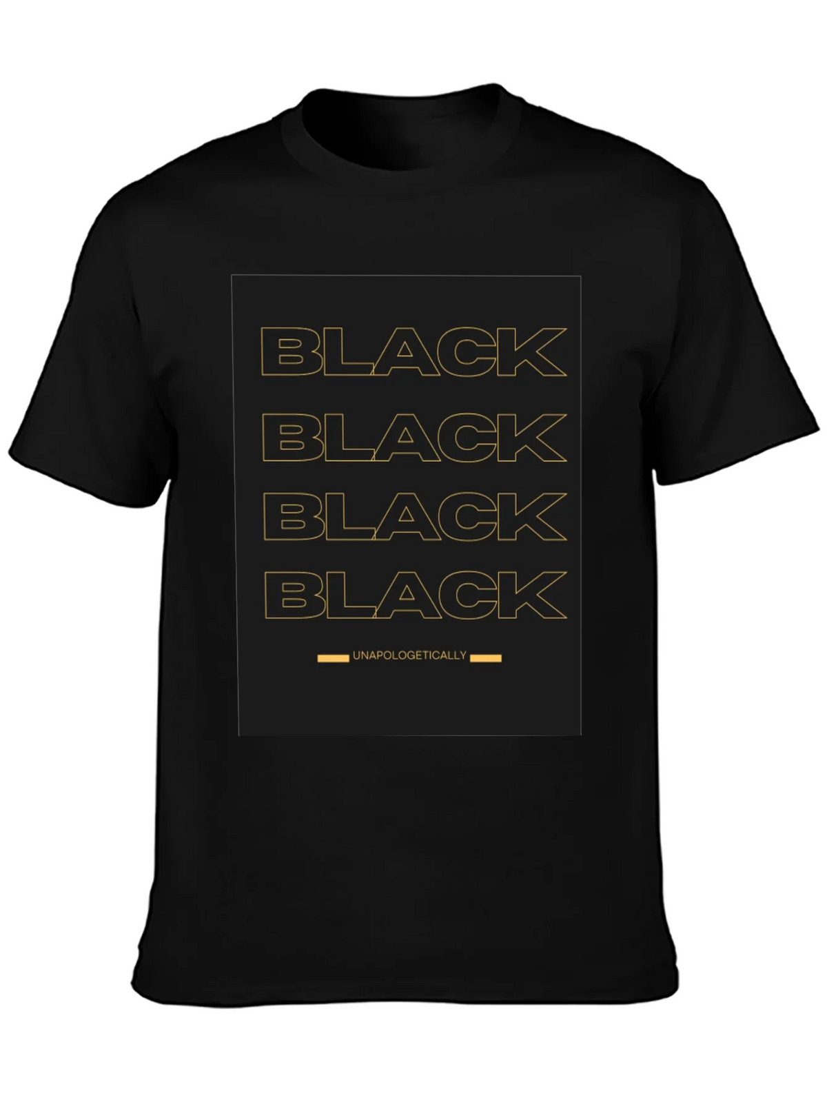 Unapologetically Black Graphic Tee product image 3