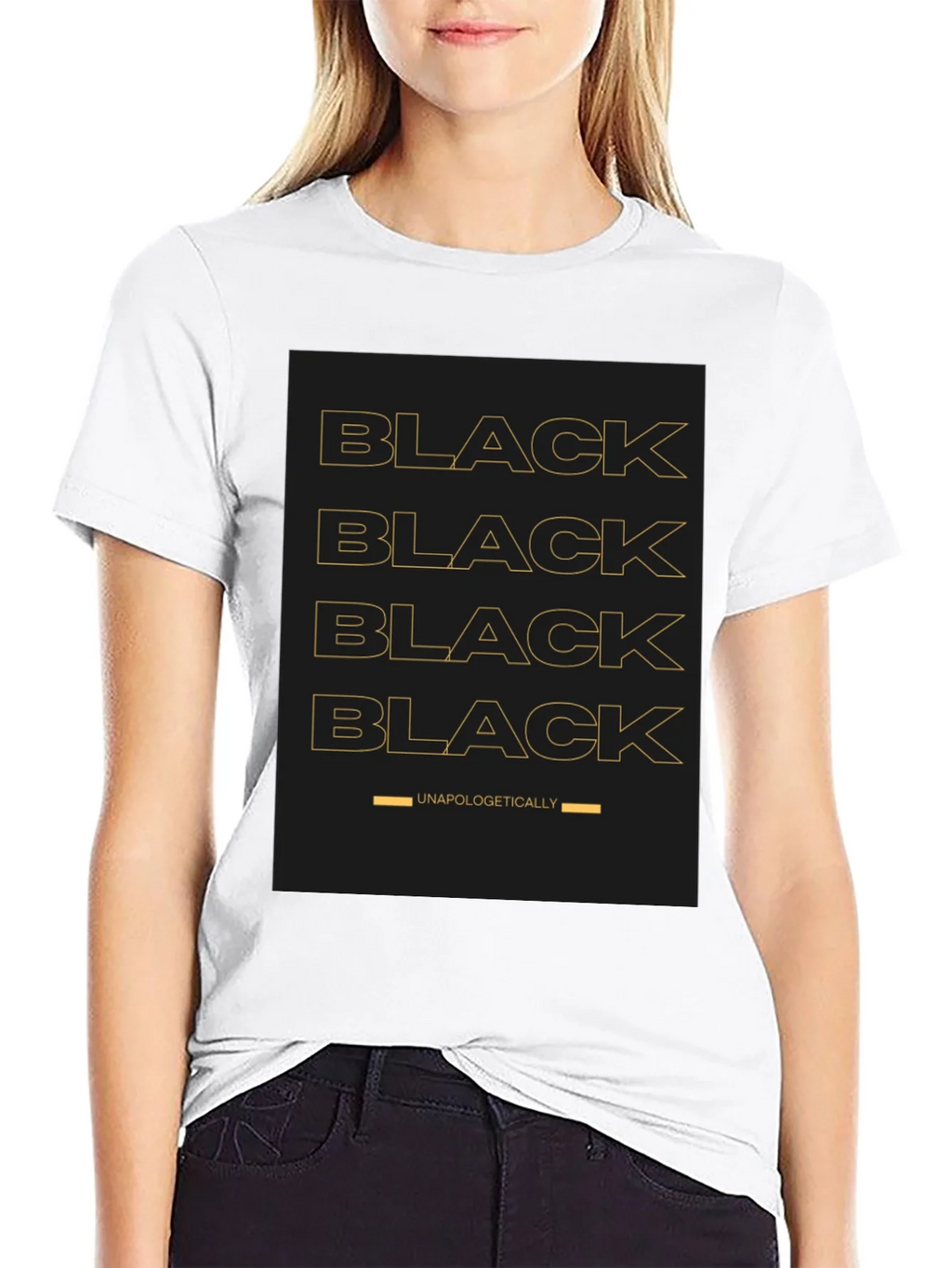 Unapologetically Black Graphic Tee product image 8