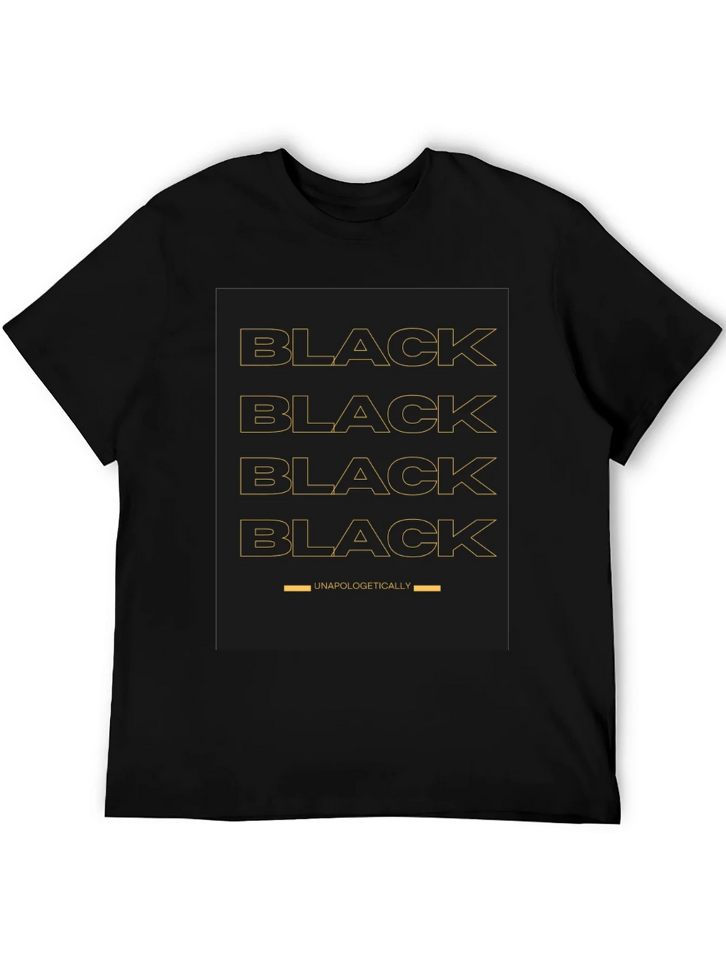 Unapologetically Black Graphic Tee product image 5