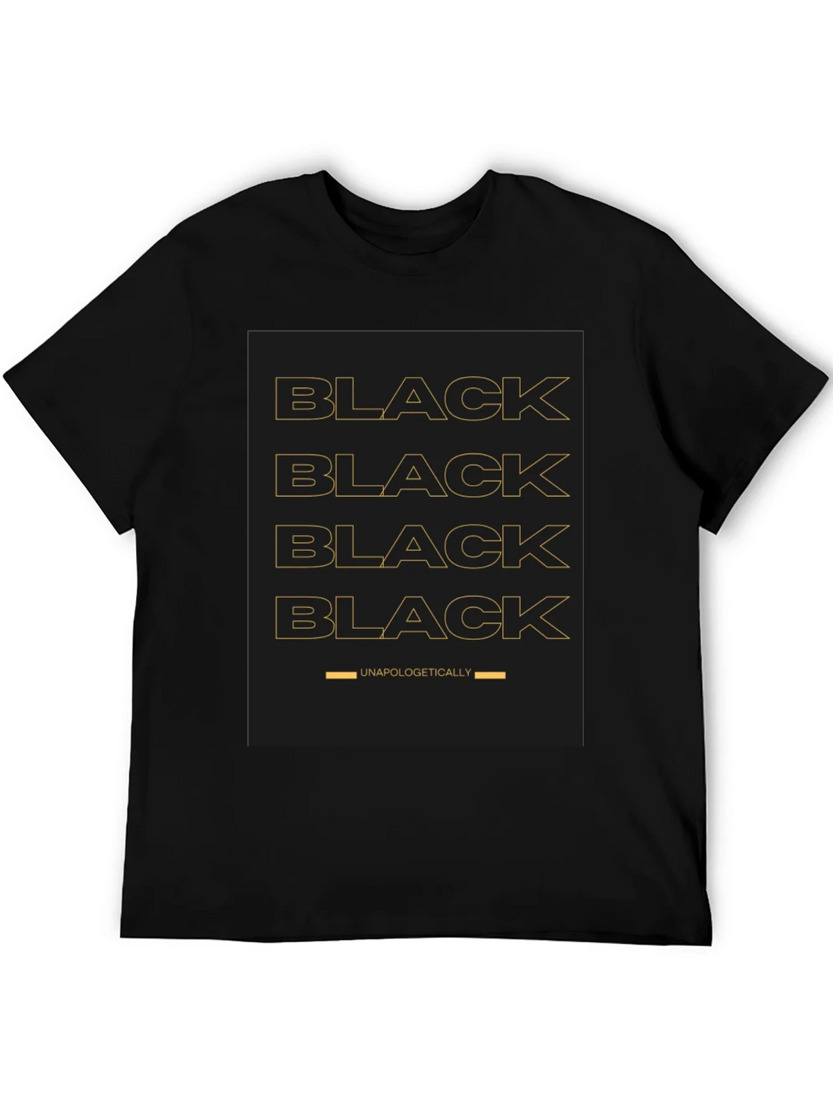 Unapologetically Black Graphic Tee product image 5