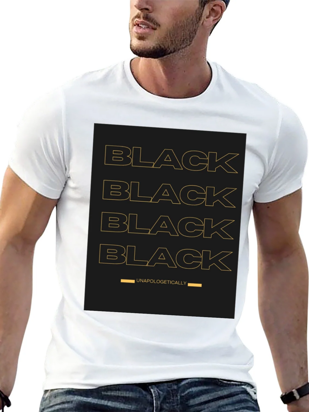 Unapologetically Black Graphic Tee product image 12