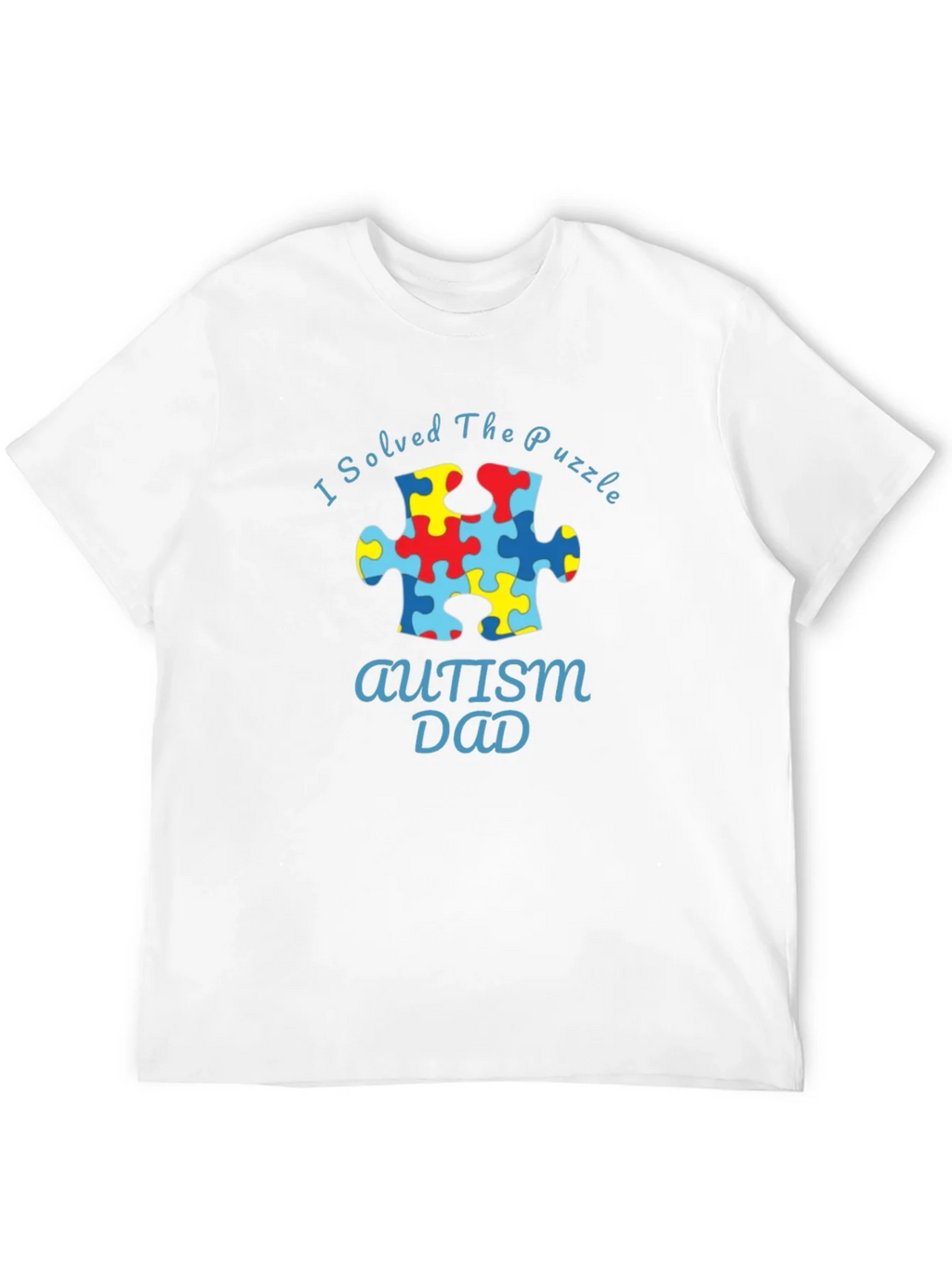 Autism Dad Puzzle Piece T-Shirt product image 11