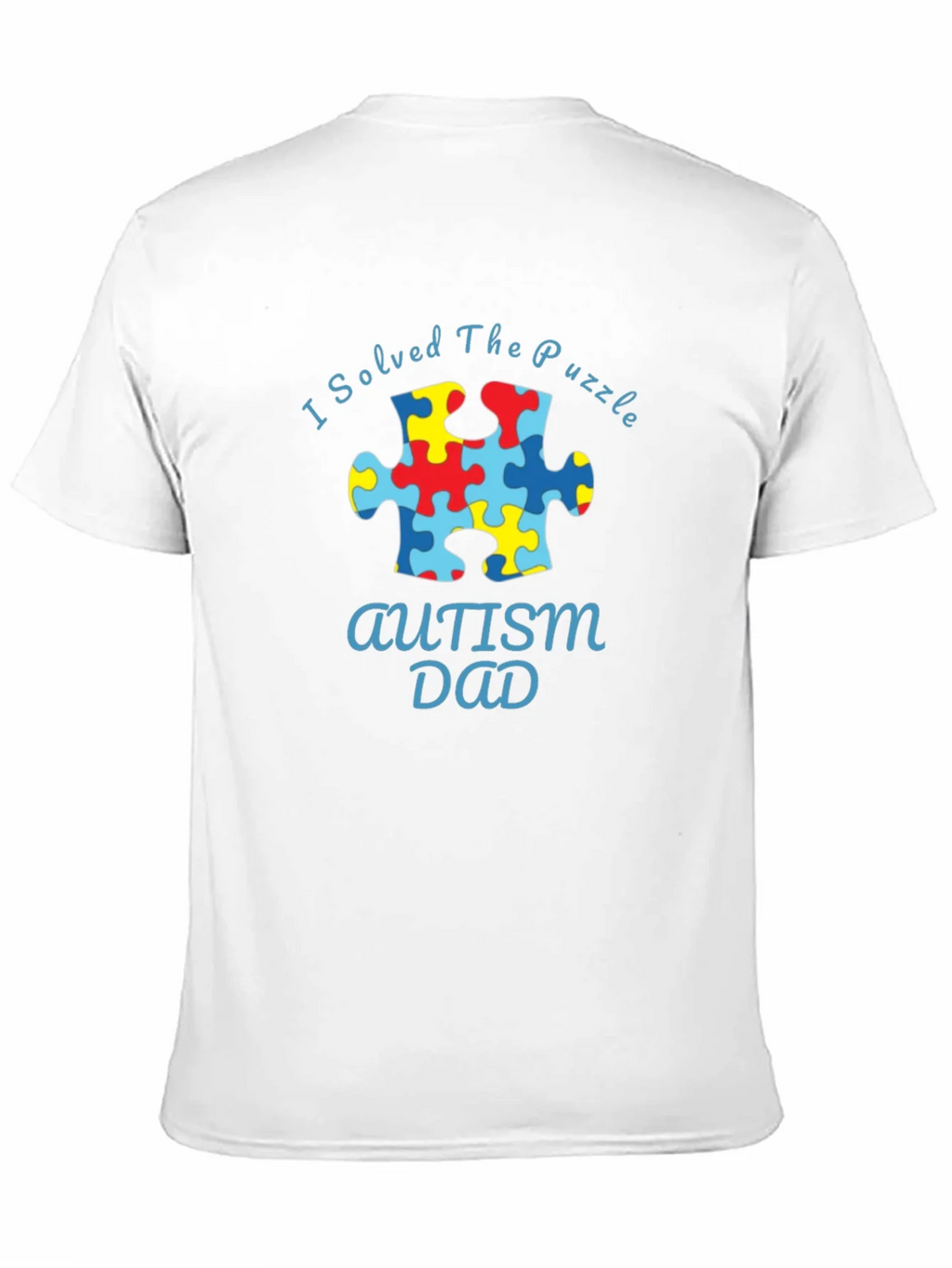 Autism Dad Puzzle Piece T-Shirt product image 10