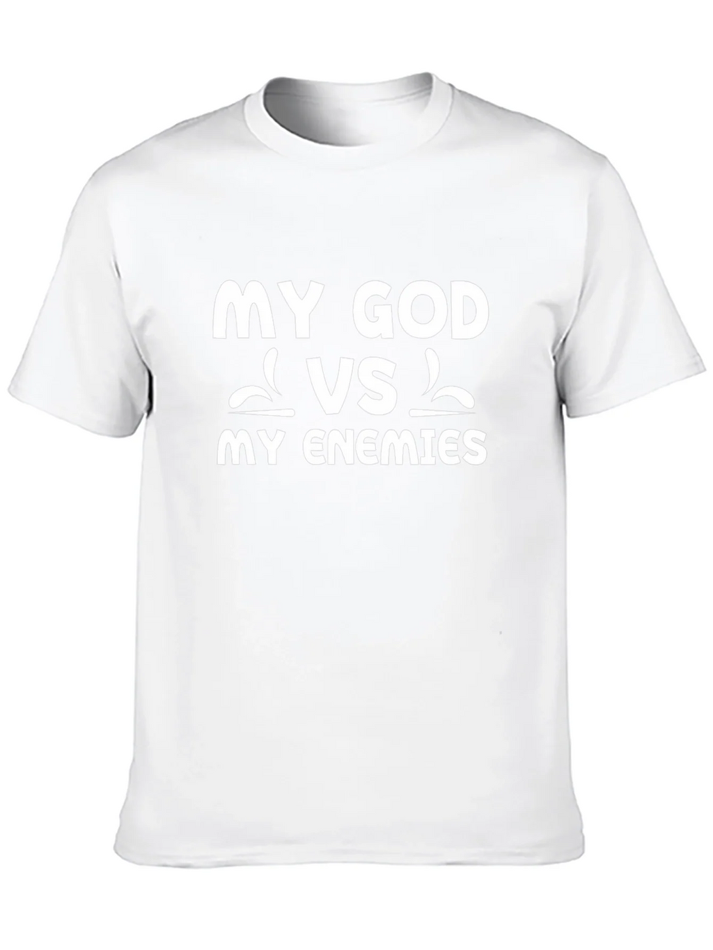 My God vs My Enemies Graphic Tee product image 9