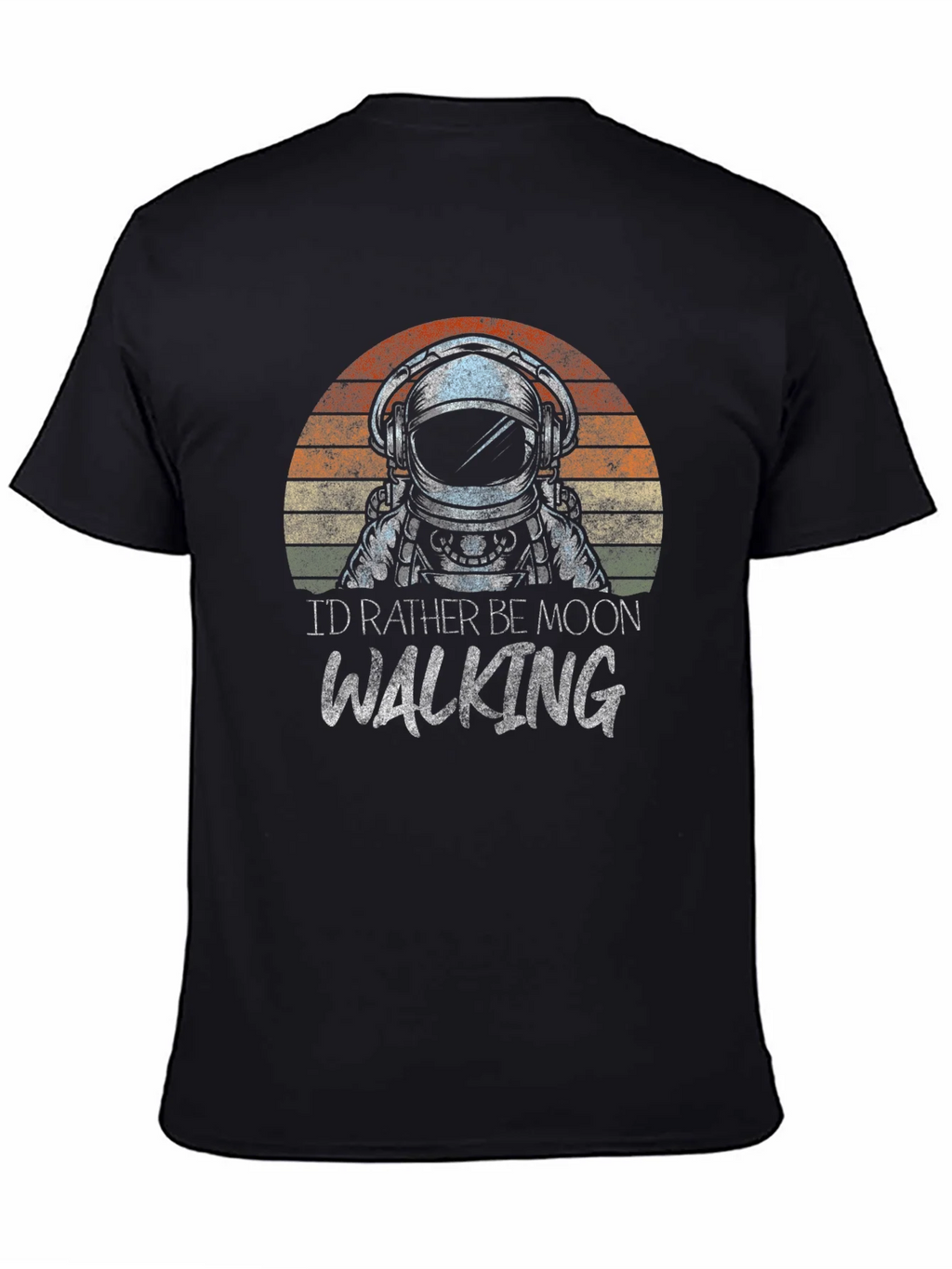 Astronaut Moonwalking Graphic Tee - Retro Style product image 4