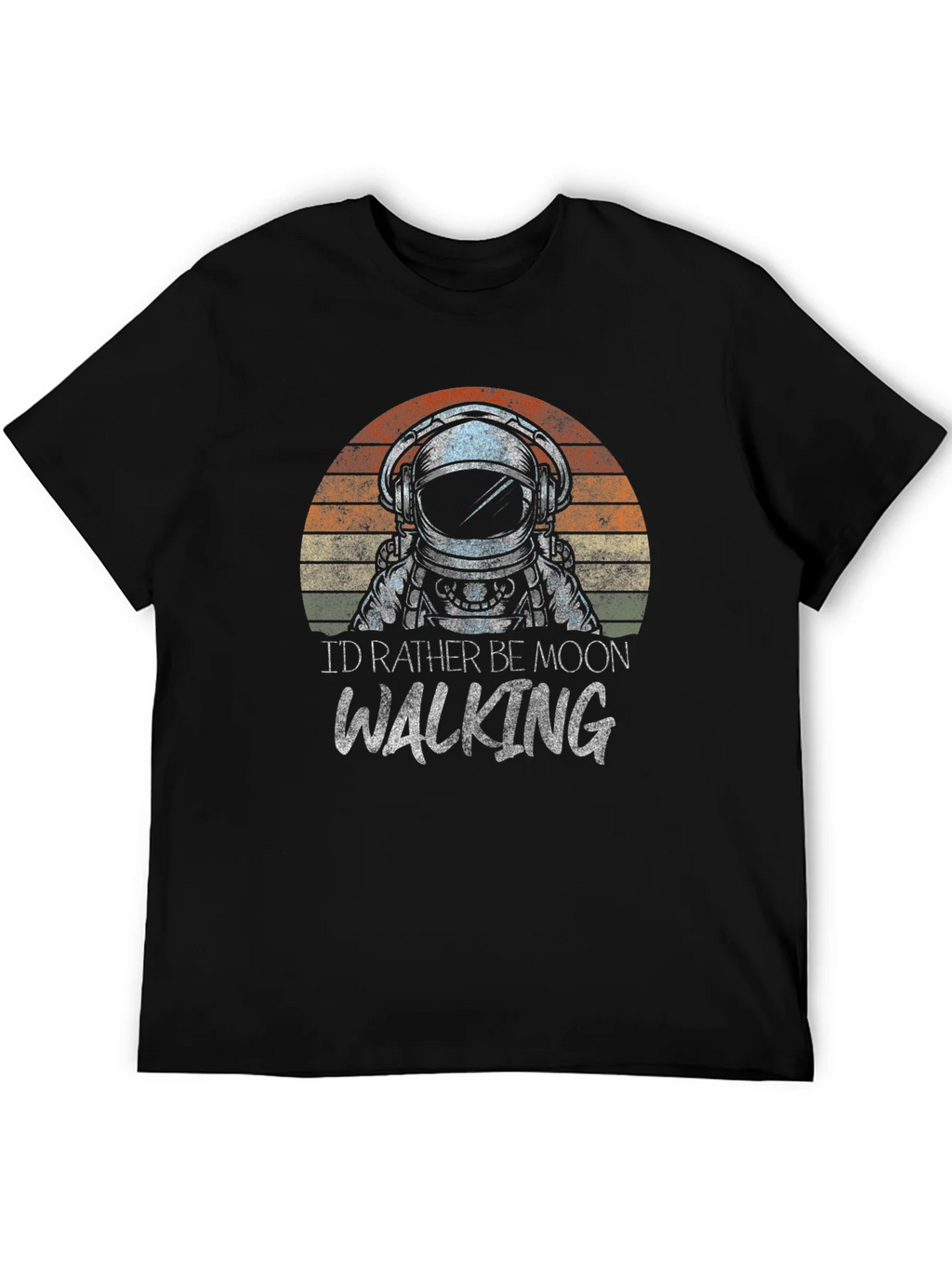 Astronaut Moonwalking Graphic Tee - Retro Style product image 5