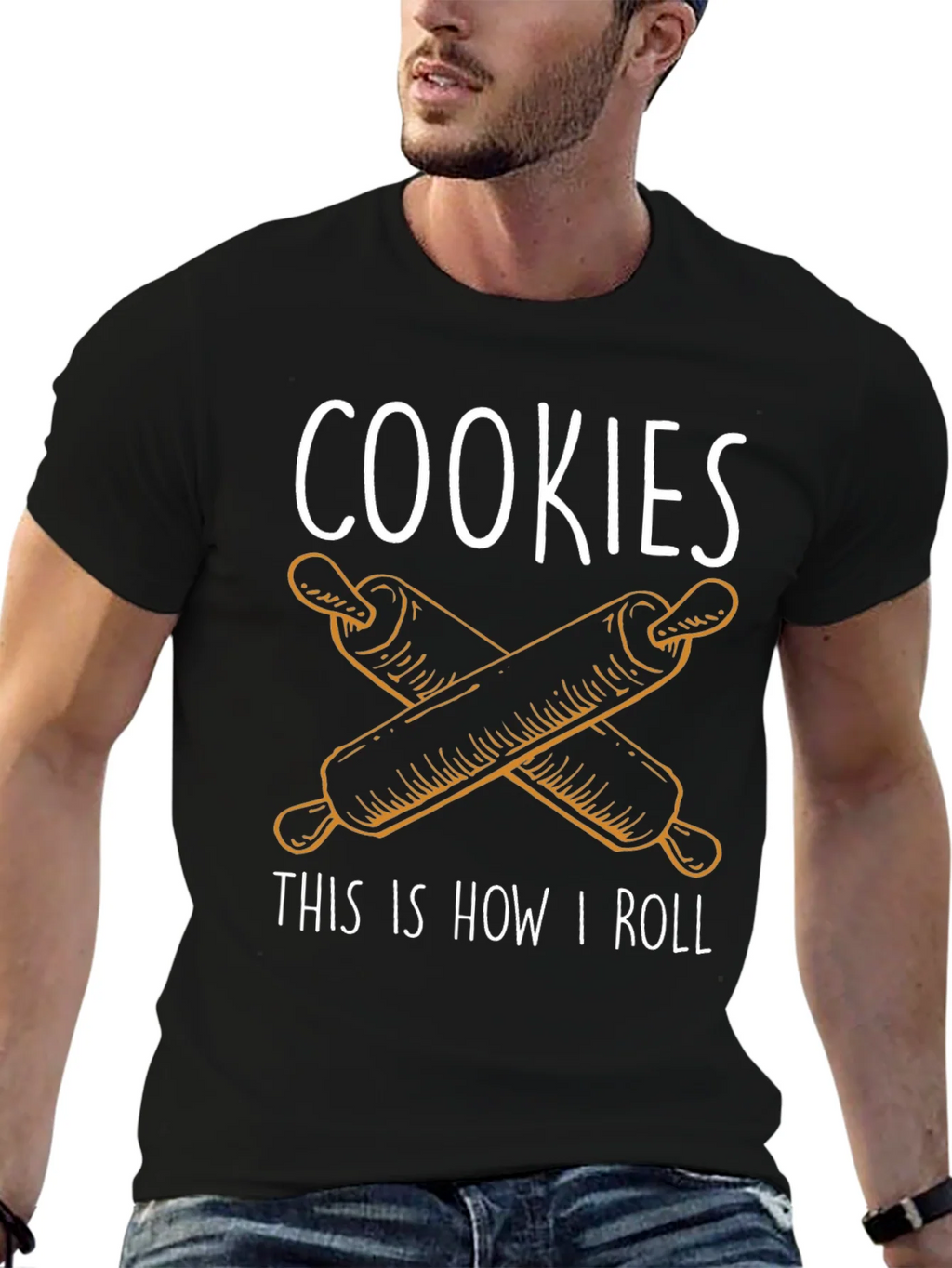 Cookies This Is How I Roll T-Shirt product image 6
