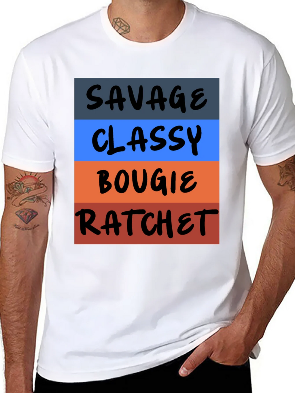 Savage Classy Bougie Ratchet Graphic Tee product image 7
