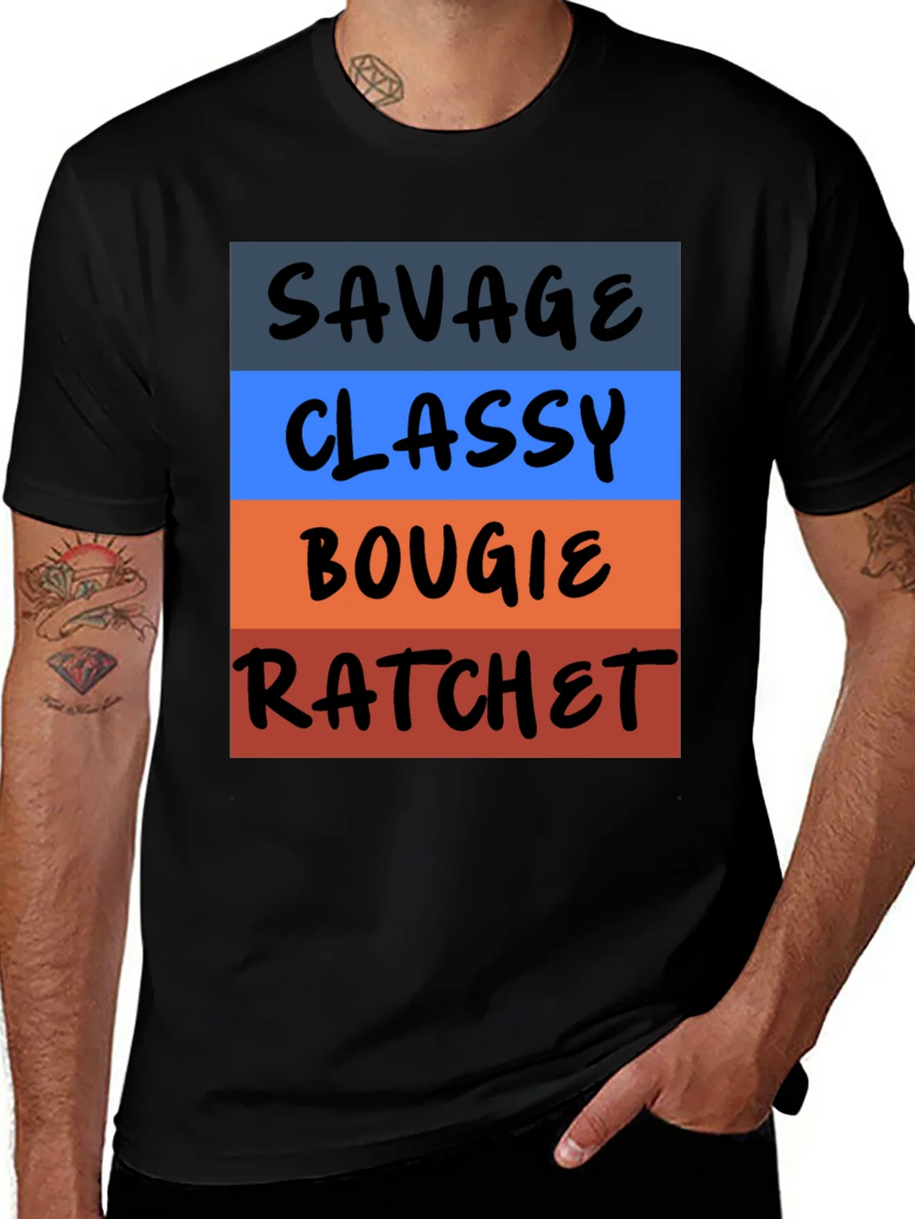 Savage Classy Bougie Ratchet Graphic Tee product image 1