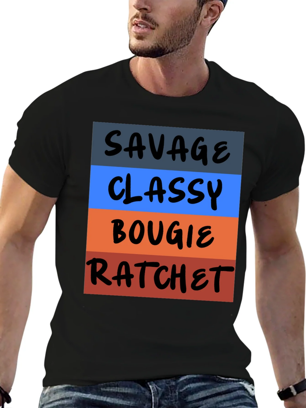 Savage Classy Bougie Ratchet Graphic Tee product image 6
