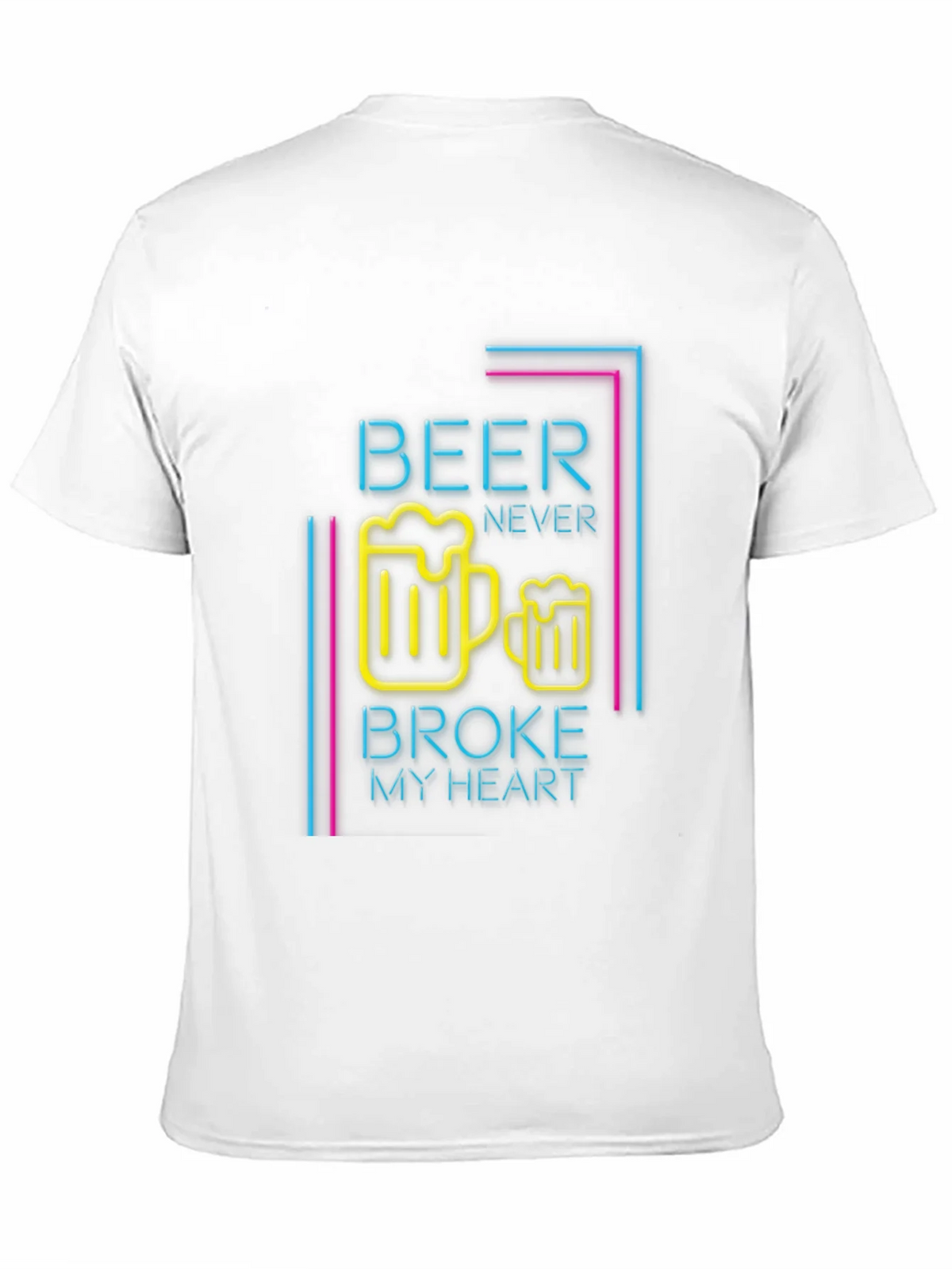 Beer Never Broke My Heart Graphic Tee product image 2