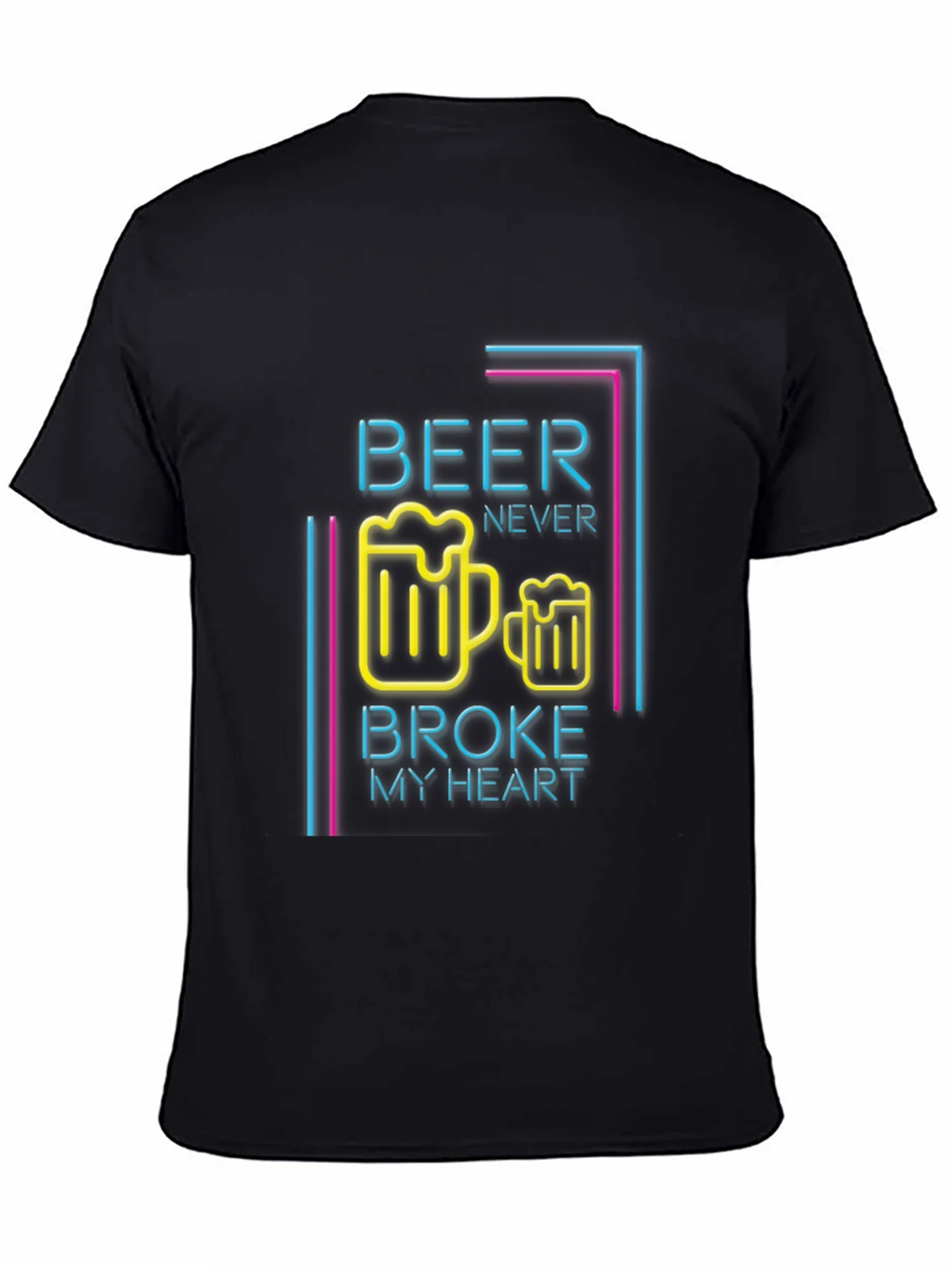 Beer Never Broke My Heart Graphic Tee product image 1