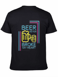 Beer Never Broke My Heart Graphic Tee product image 1