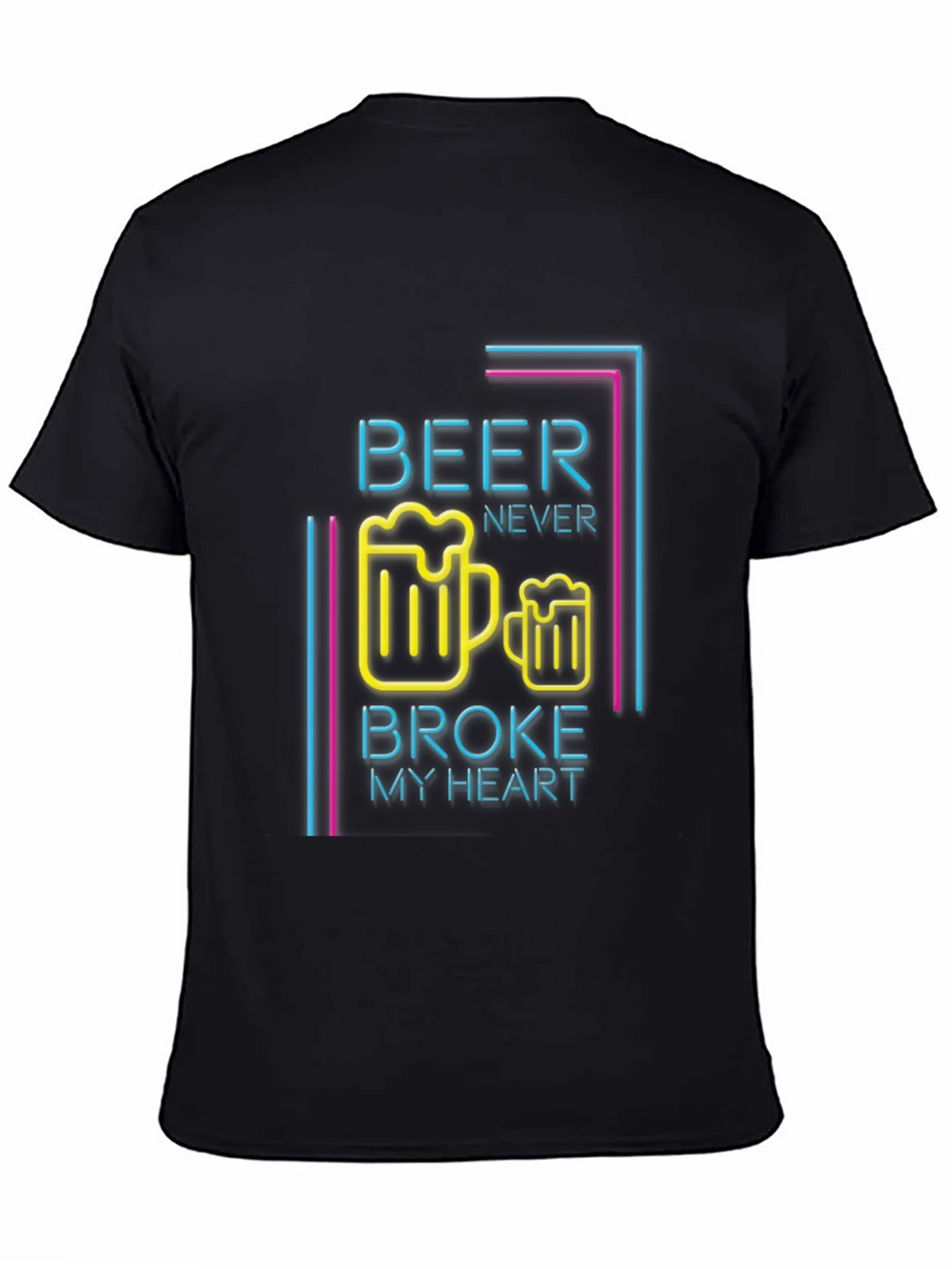 Beer Never Broke My Heart Graphic Tee product image 1
