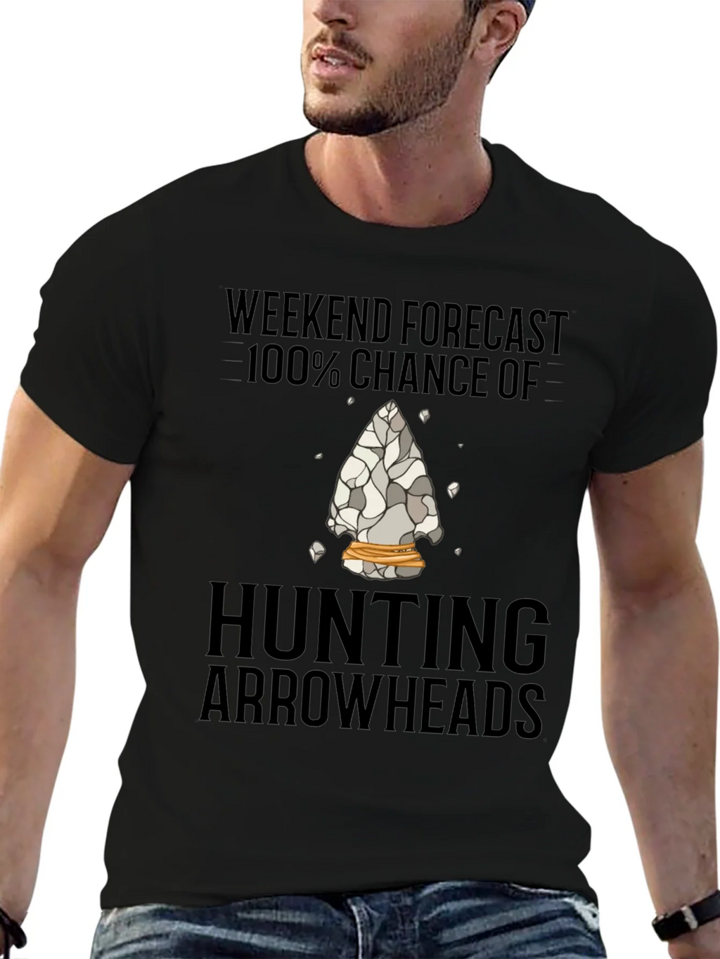 Hunting Arrowheads T-Shirt - Weekend Forecast product image 6