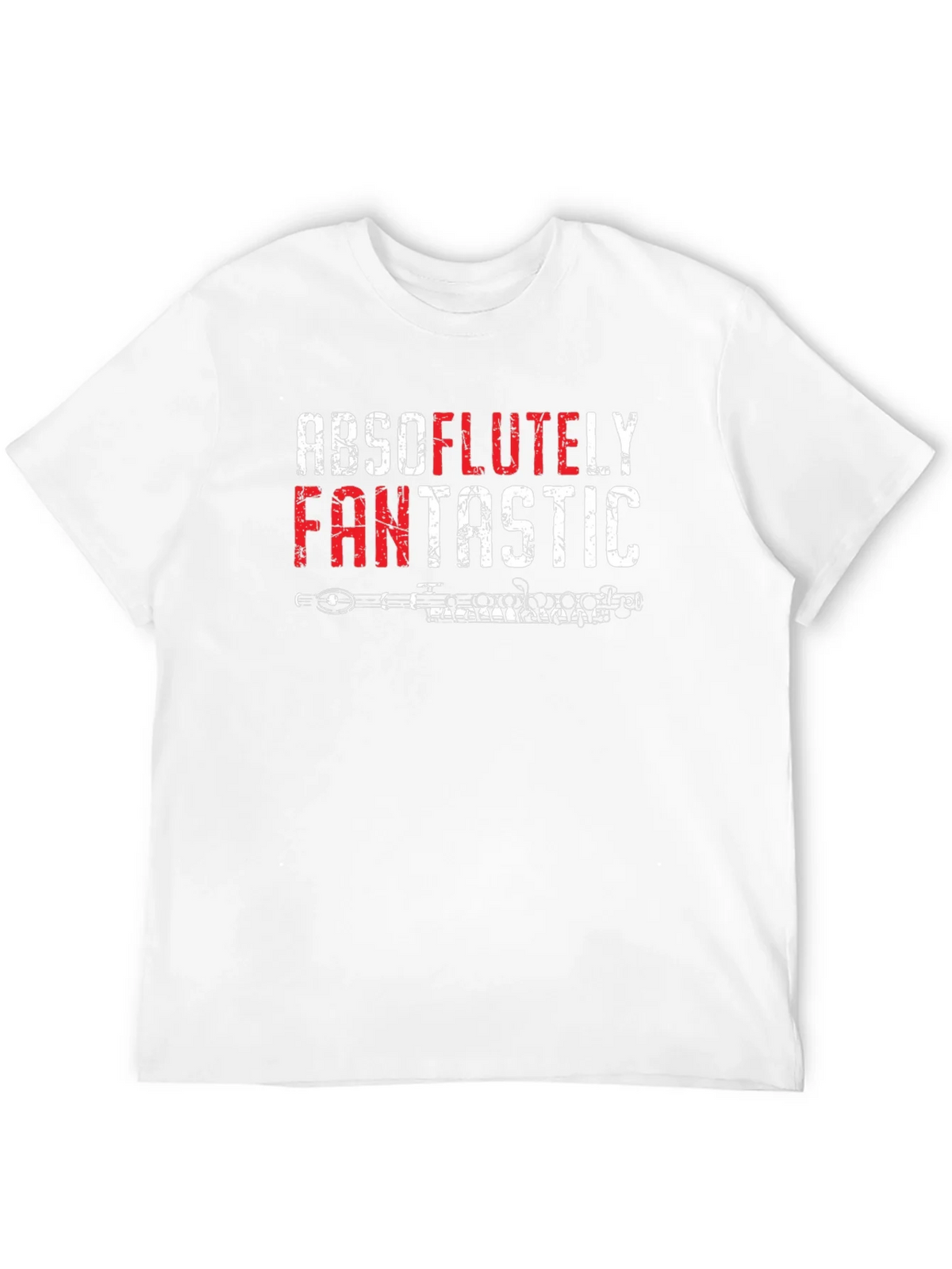 Absolutley Fantastic Flute Player Black Tee product image 6