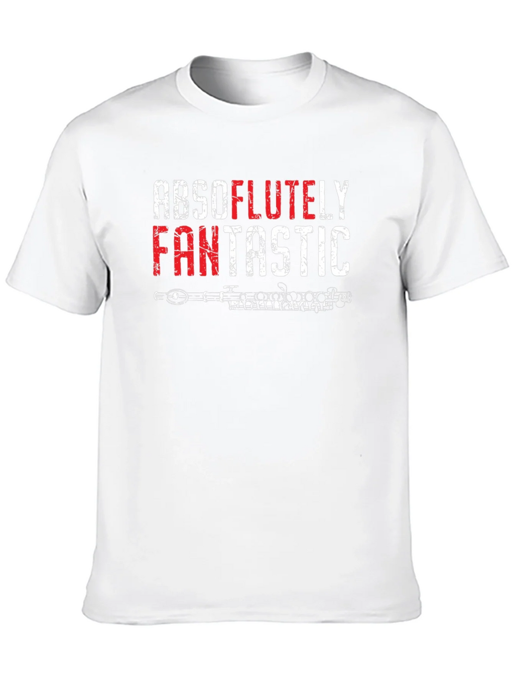 Absolutley Fantastic Flute Player Black Tee product image 5