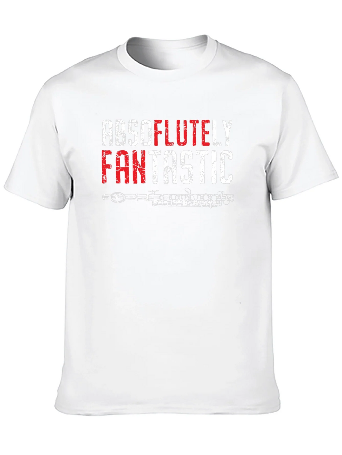 Absolutley Fantastic Flute Player Black Tee product image 5