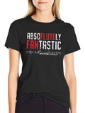 Absolutley Fantastic Flute Player Black Tee product image 1