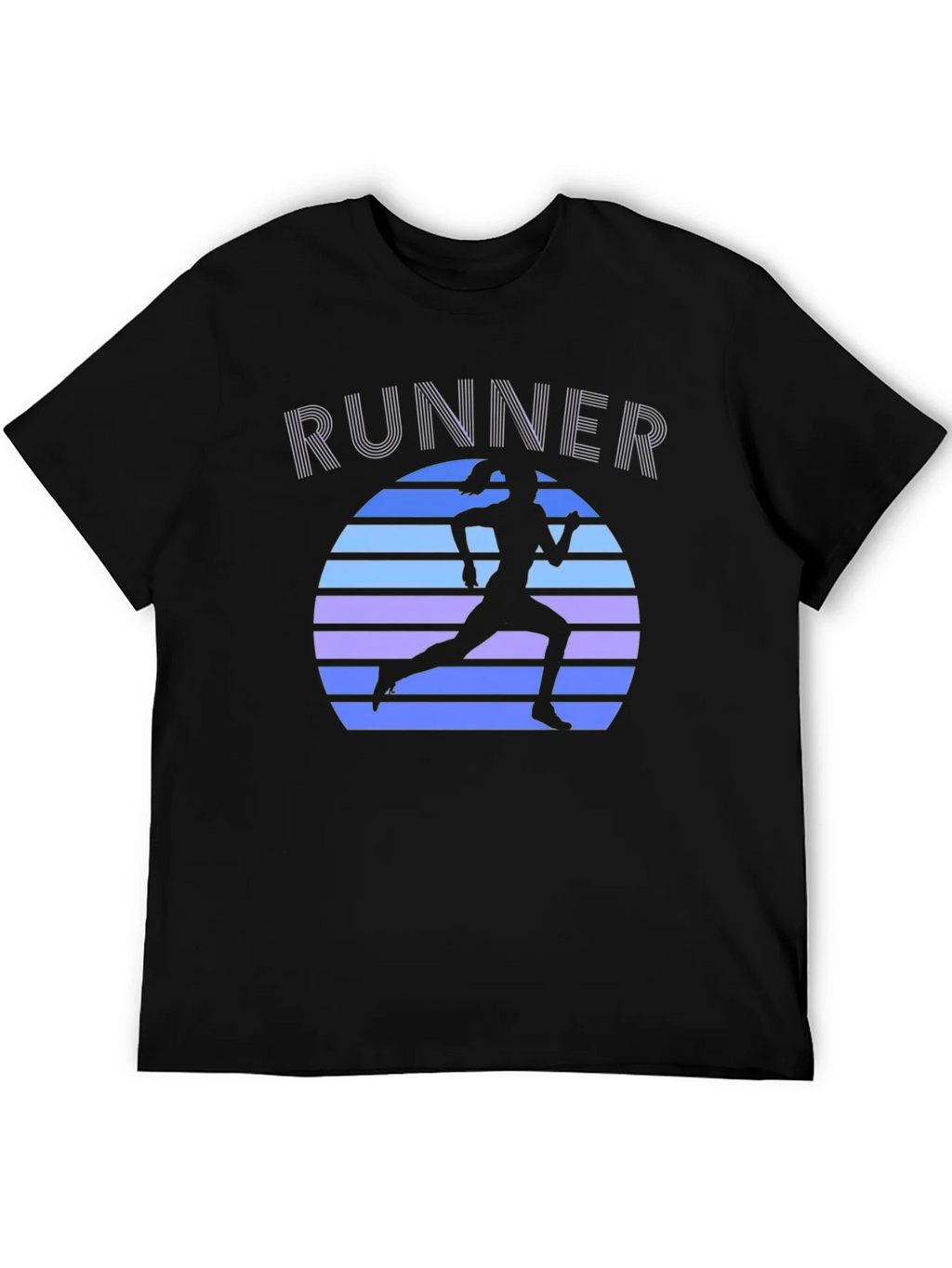 Retro Runner Graphic Tee - Cool Running Shirt product image 3