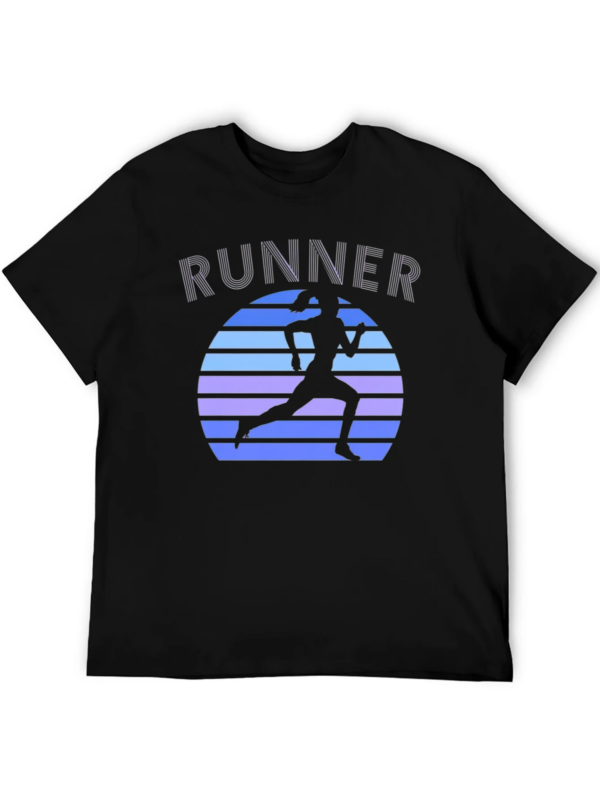 Retro Runner Graphic Tee - Cool Running Shirt product image 3