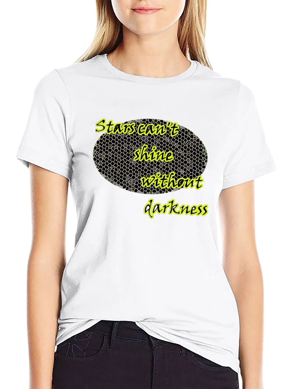 Stars Cant Shine T-Shirt - Inspiring Quote product image 8