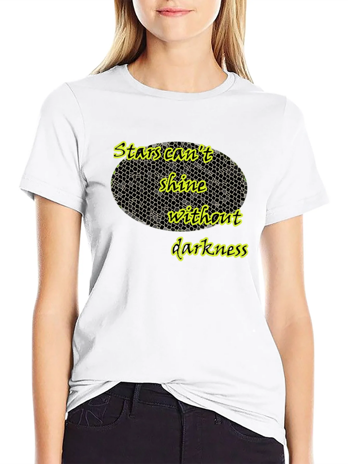 Stars Cant Shine T-Shirt - Inspiring Quote product image 8