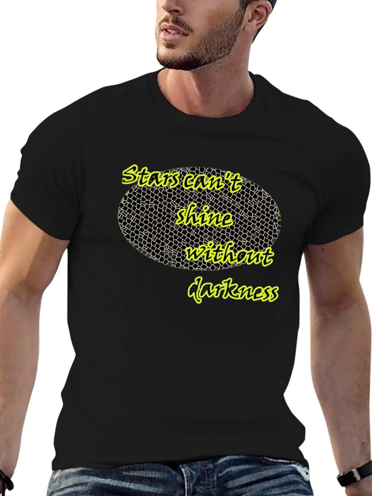 Stars Cant Shine T-Shirt - Inspiring Quote product image 6