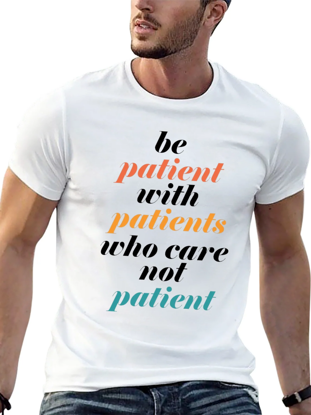 Be Patient Graphic Tee - Motivational T-Shirt product image 12