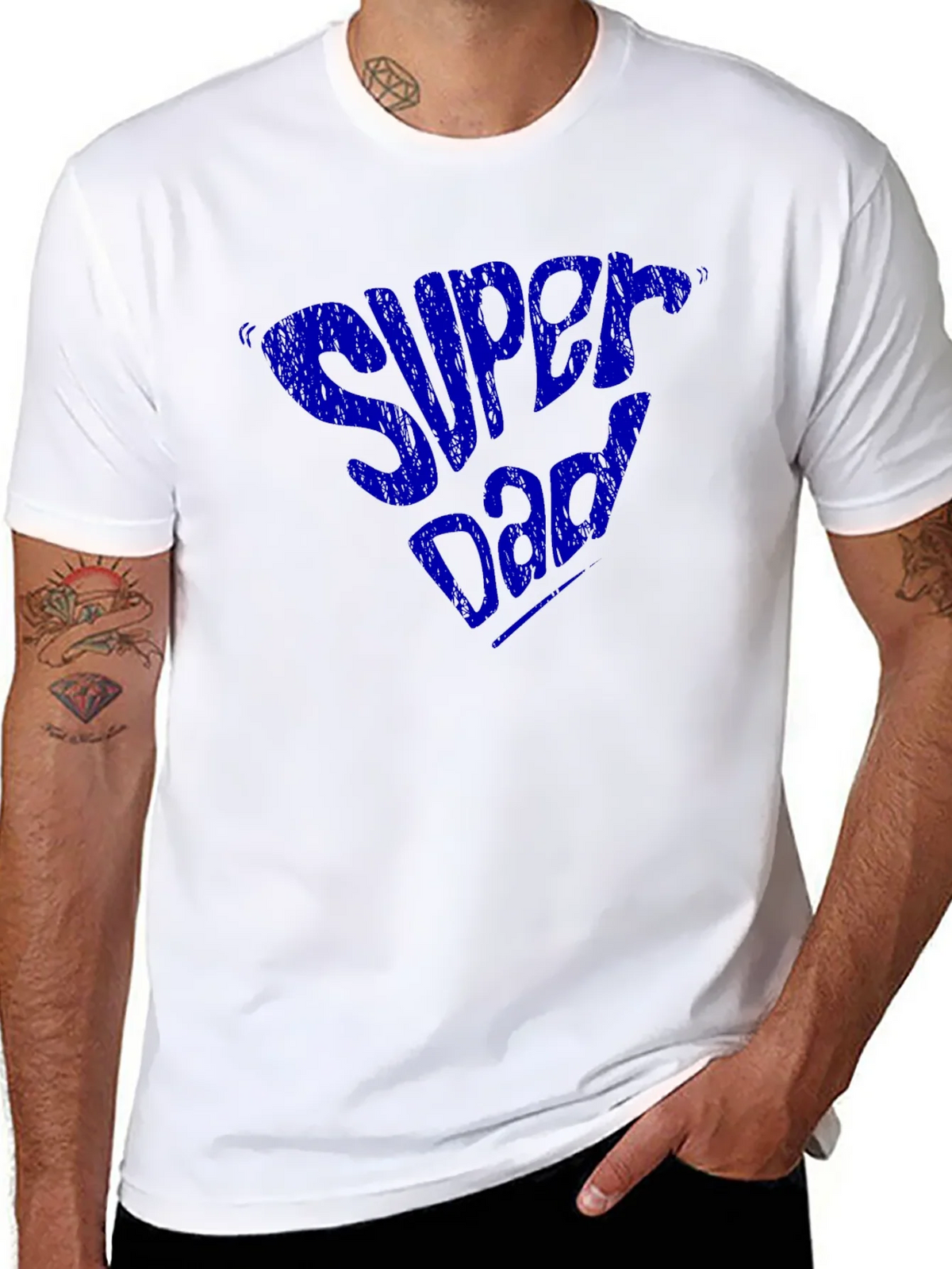Super Dad Graphic Tee - Perfect Fathers Day Gift product image 7