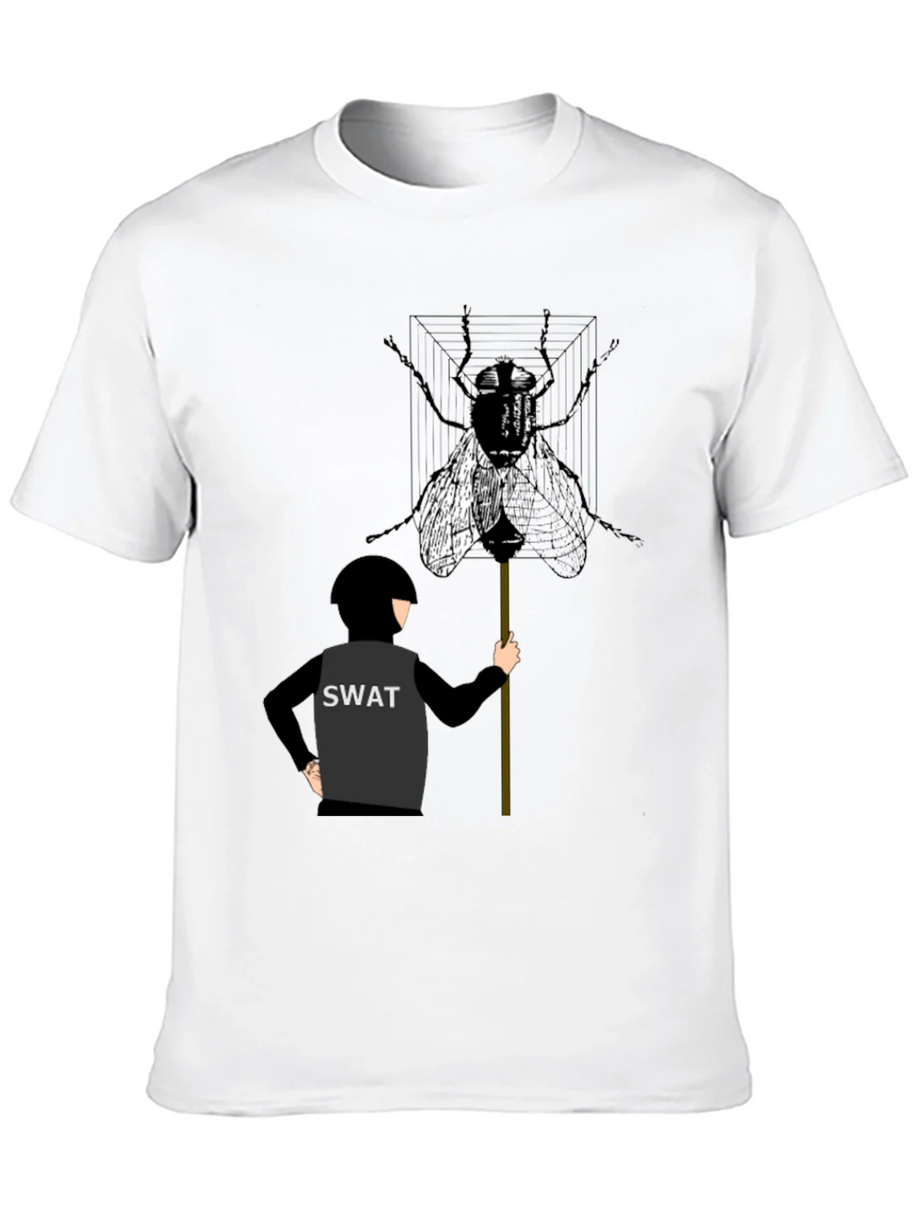 SWAT Team Fly T-Shirt - Unique Graphic Tee product image 6