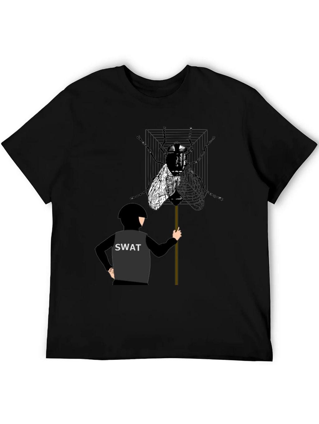 SWAT Team Fly T-Shirt - Unique Graphic Tee product image 3