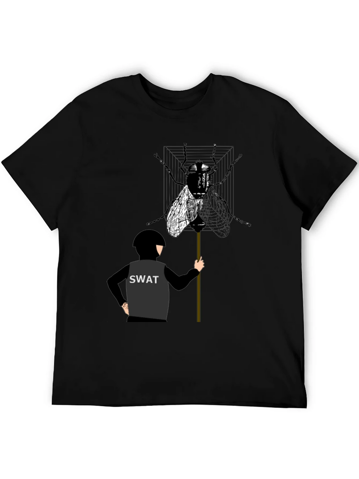 SWAT Team Fly T-Shirt - Unique Graphic Tee product image 3
