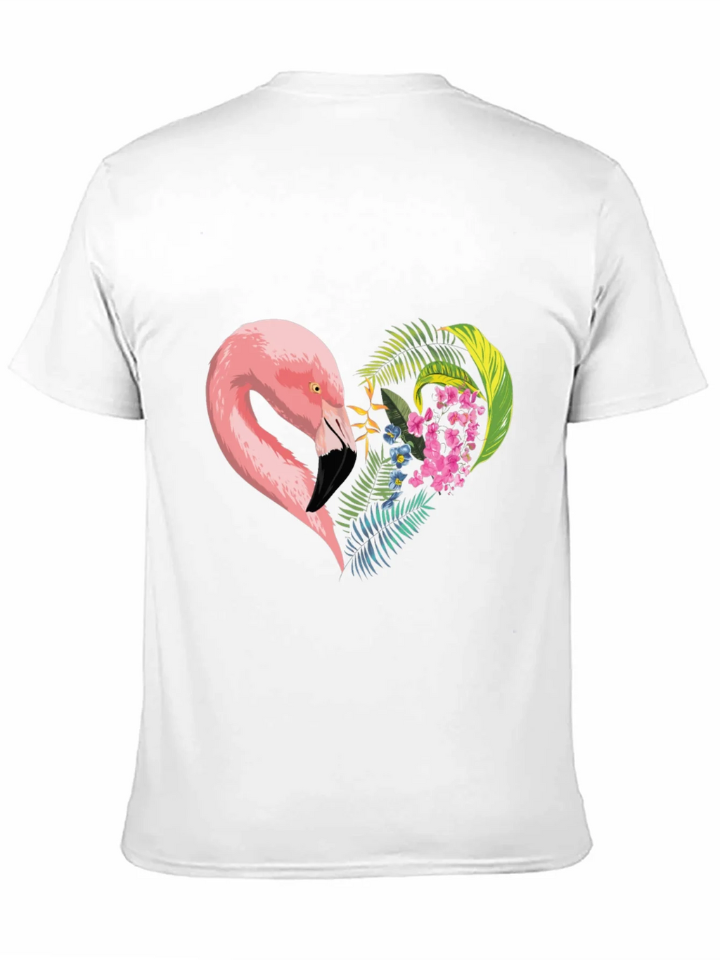 Flamingo Heart Graphic Tee - Black product image 10