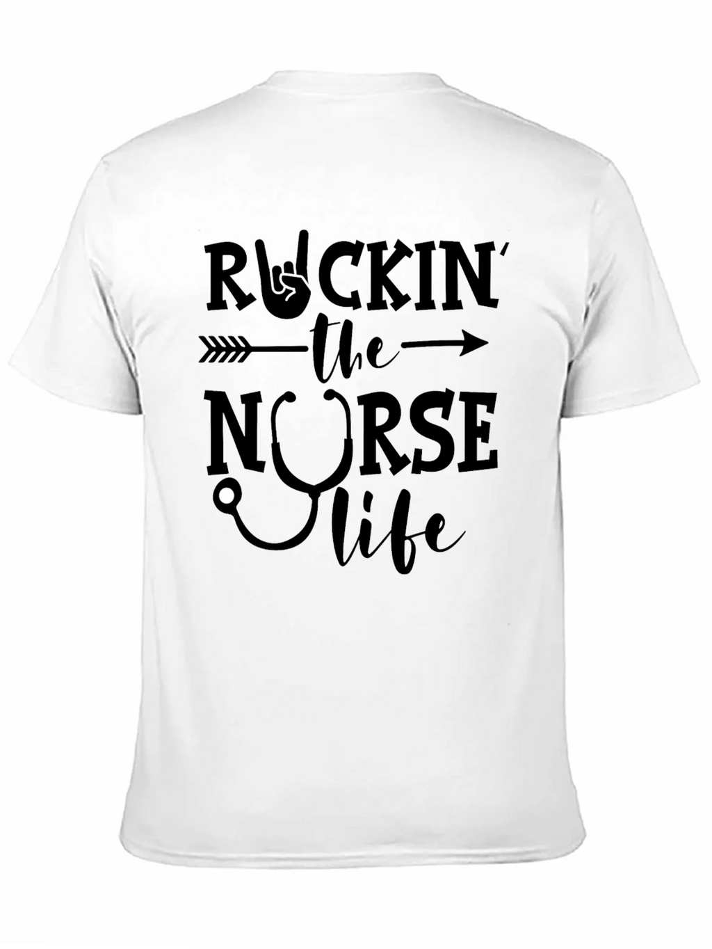 Ruckin Nurse Life Graphic T-Shirt product image 2