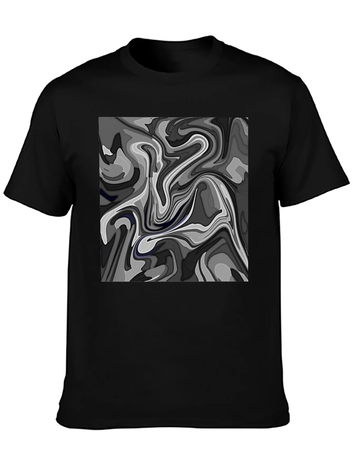Abstract Swirl Graphic T-Shirt product image 3