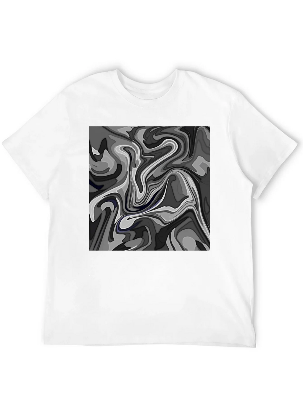 Abstract Swirl Graphic T-Shirt product image 11