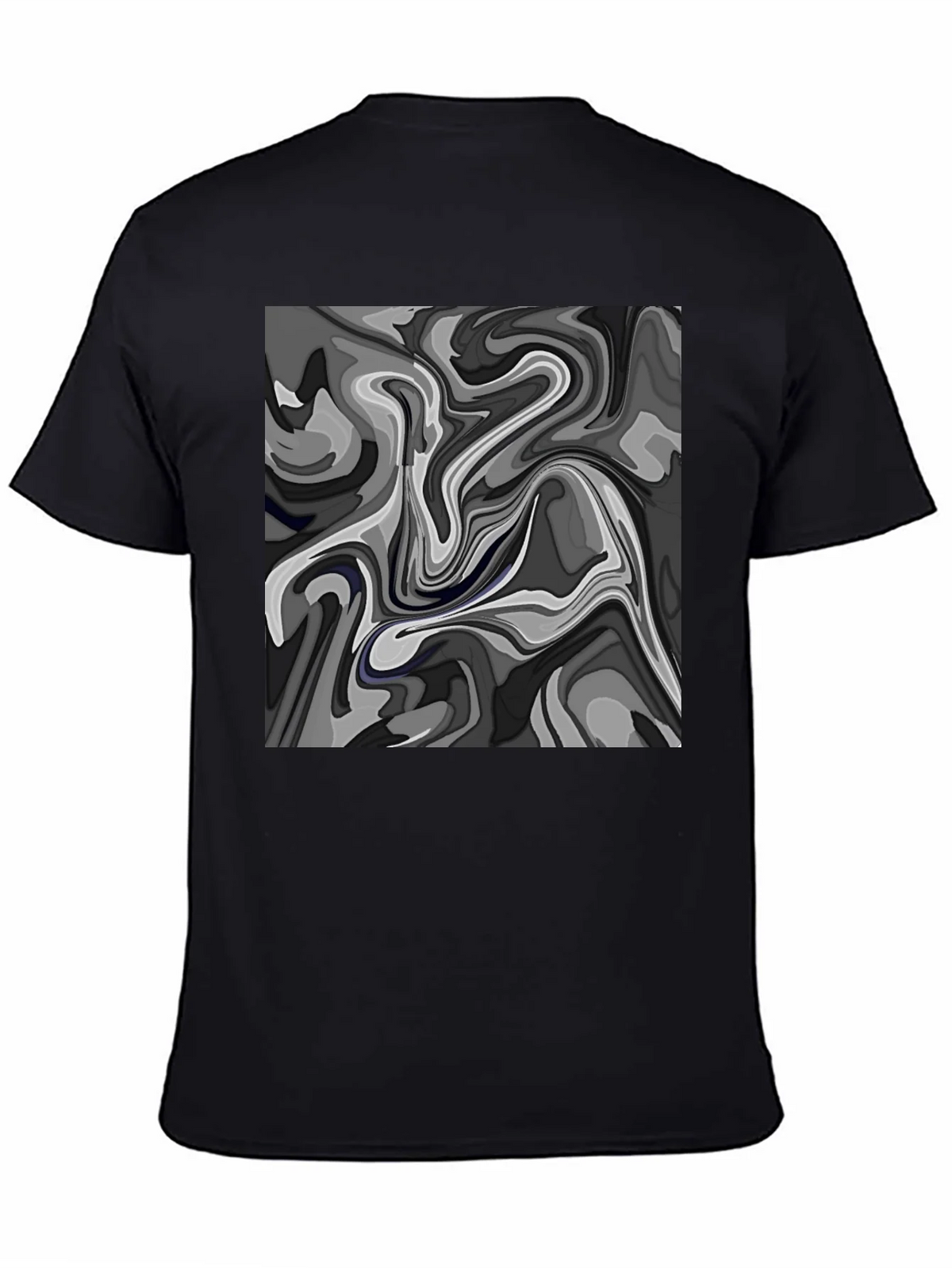 Abstract Swirl Graphic T-Shirt product image 4