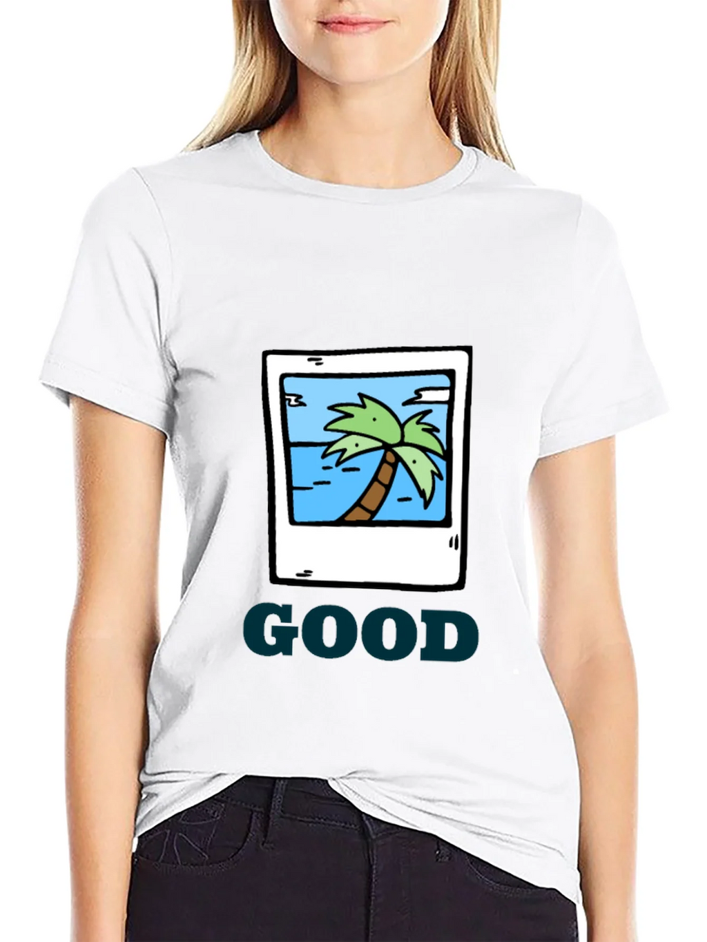 Tropical Island Graphic Tee - GOOD Vibes product image 8