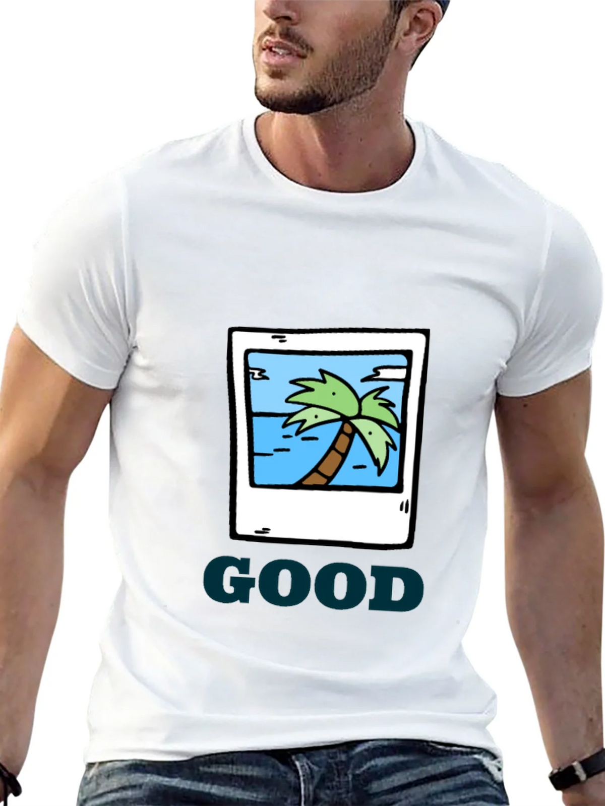 Tropical Island Graphic Tee - GOOD Vibes product image 11