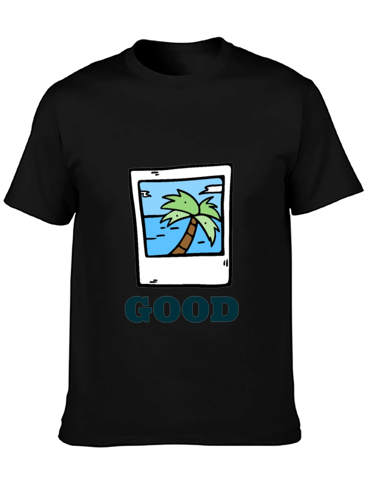 Tropical Island Graphic Tee - GOOD Vibes product image 3