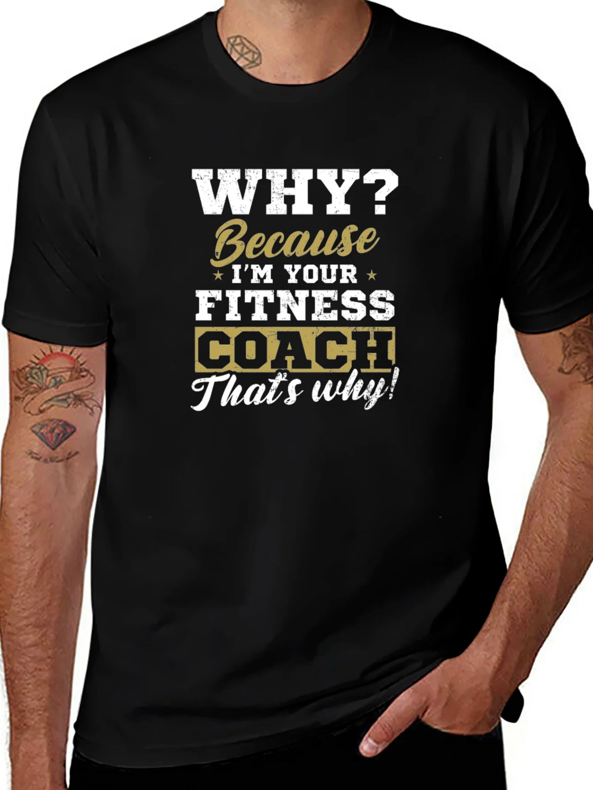 Fitness Coach T-Shirt - Gym Motivation Tee product image 1