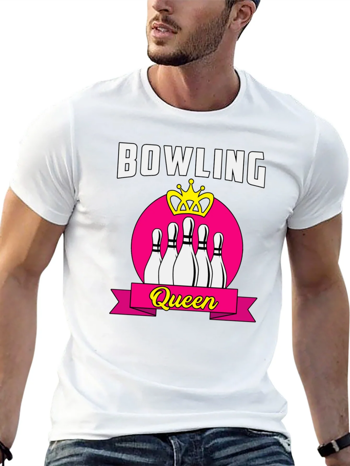 Bowling Queen Graphic T-Shirt product image 9